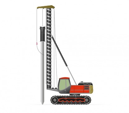 รถปั้นจั่นตีนตะขาม  - รับตอกเสาเข็ม นครสวรรค์ - เอฟพี.ปั้นจั่นนคร